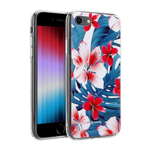 Crong Flower Case – Futrola za iPhone SE 2020 / 8 / 7 (uzorak 03)