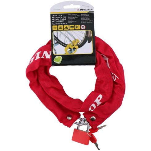 Dunlop - Protuprovalna brava za bicikl 90 cm (crvena)