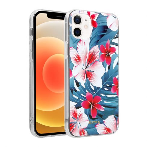 Crong Flower Case - maska ​​za iPhone 12 Mini (uzorak 03)