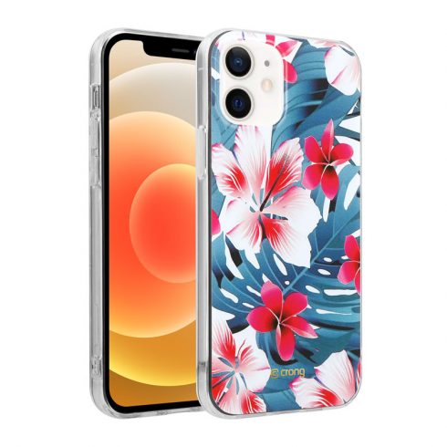 Crong Flower Case - Futrola za iPhone 12 / iPhone 12 Pro (uzorak 03)