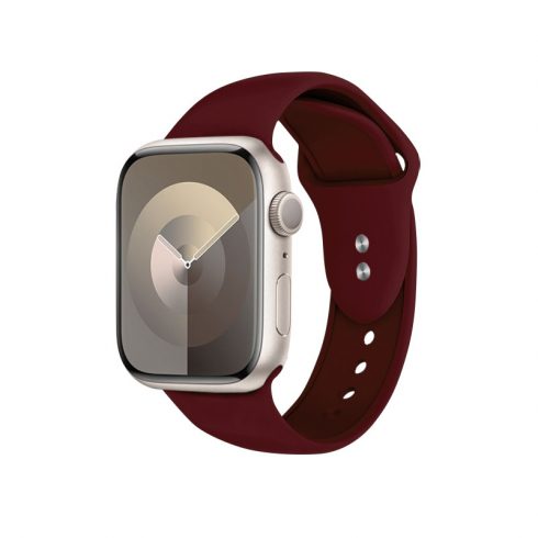 Crong Liquid Band za Apple Watch 38/40/41 mm (bordo)