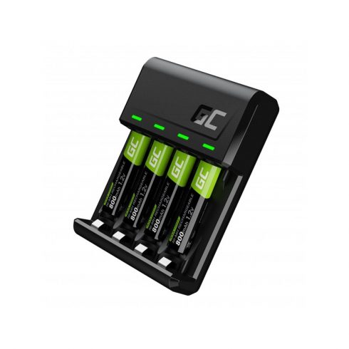 Set punjač Green Cell GC VitalCharger i 4x baterije AAA/HR03 800mAh