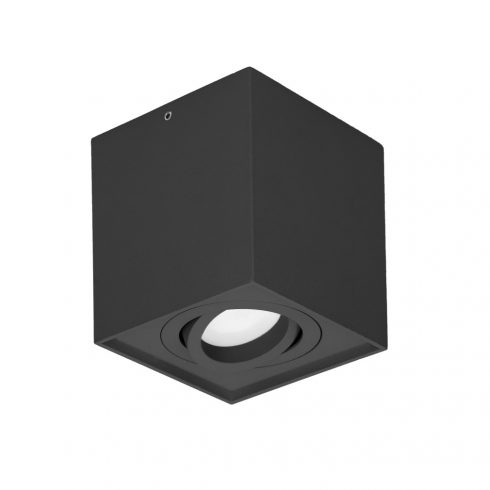 CAROLIN DLS GU10 subwoofer max 35W, IP20, četvrtasti, crni