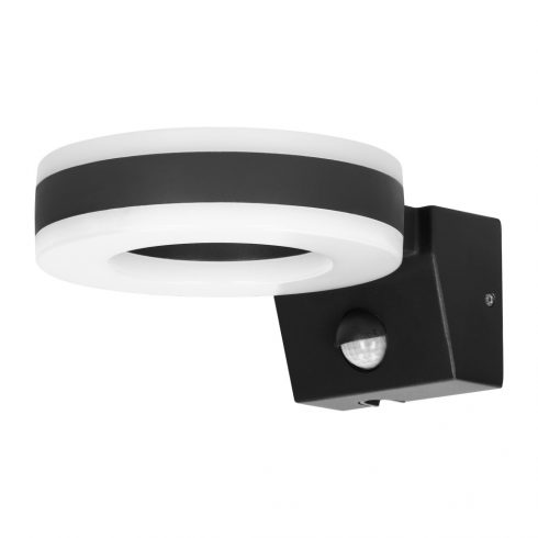 HOWLIT LED 20W, vrtna svjetiljka sa senzorom pokreta, 1800lm, IP65, 4000K, crna