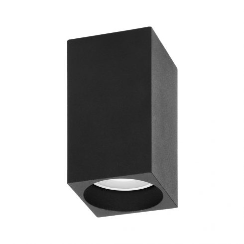 BARBRA DLS GU10 subwoofer max 50W, IP20, kvadratni, crni, aluminij