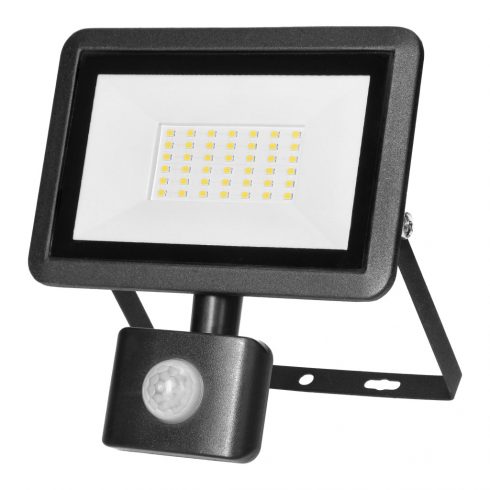 FARO S LED reflektor PIR 30W, 2400lm, IP44, 4000K, aluminij + staklo