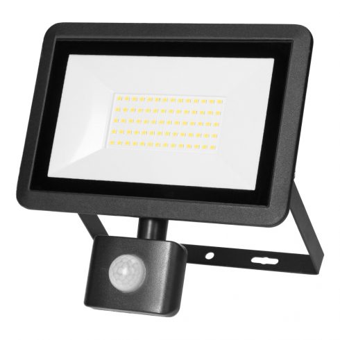 FARO S LED reflektor PIR 50W, 4000lm, IP44, 4000K, aluminij + staklo