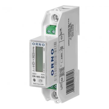   1-fazno brojilo, 100A, RS-485 port, MID, 1 modul, DIN TH-35mm, PV