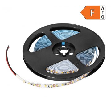   LED traka 12V, 2835, 120L/m, 1000lm/m, 9,6W/m, IP20, 3000K, 5m