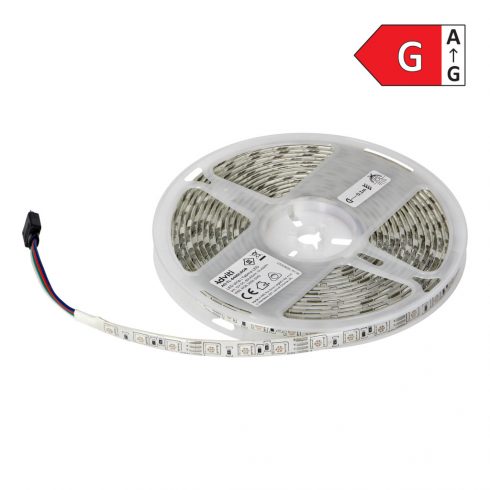 LED traka 12V, 5050, 60L/m, 210lm/m, 14,4W/m, IP63, RGB, 5m