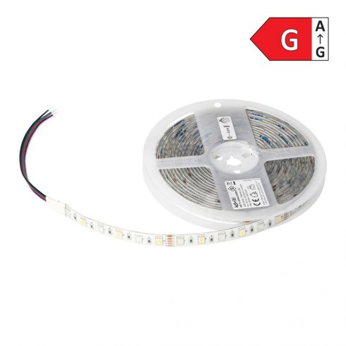 LED traka 12V, Samsung chipset 5050, 60L/m, 330lm/m, 14,4W/m, IP65, RGBW, 5m