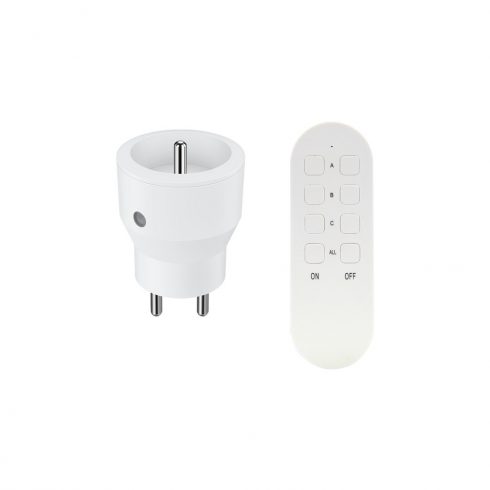 Set bežičnih MINI utičnica, daljinski upravljač 1+1, 2300W