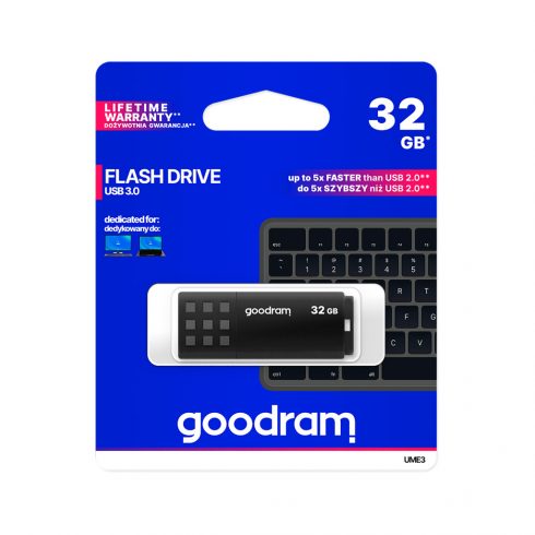 Goodram USB 3.2 flash disk 32GB crni