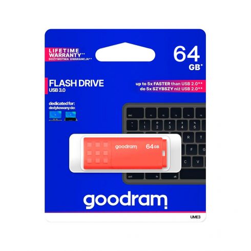 Goodram USB 3.2 flash disk 64 GB narančasti