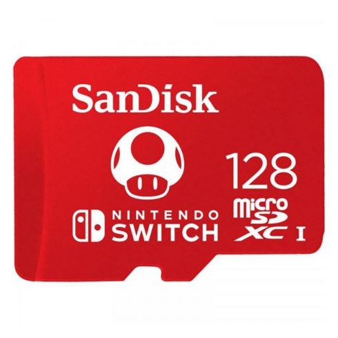 SanDisk Nintendo Switch microSDXC - Memorijska kartica 128 GB V30 UHS-I U3 100/90 MB/s