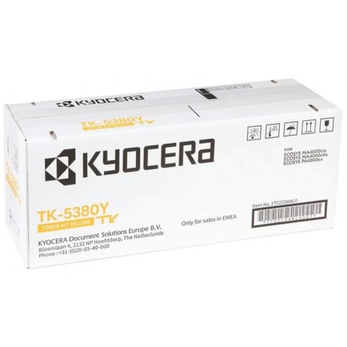 Kyocera toner TK-5380Y žuti na 10 000 A4 strana, pro PA4000cx, MA4000cix/cifx