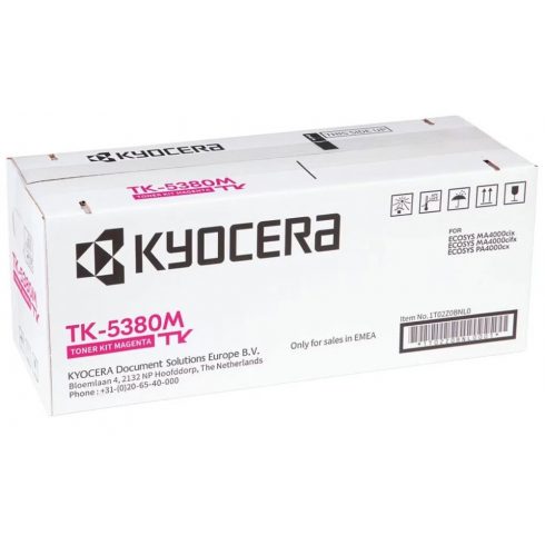 Kyocera toner TK-5380M magenta na 10 000 A4 country, pro PA4000cx, MA4000cix/cifx