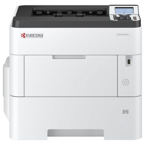 Kyocera ECOSYS PA6000x/ A4 c/b/ 60 stranica u minuti/ PCL+PS3/ 512MB RAM/ Duplex/ USB/ LAN