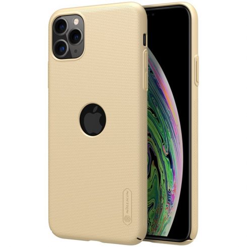 Nillkin Super Frosted Shield - Case za Apple iPhone 11 Pro z wycięciem na logo (zlatna)