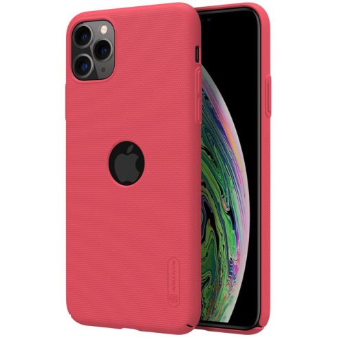 Nillkin Super Frosted Shield - Case za Apple iPhone 11 Pro z wycięciem na logo (jarko crvena)