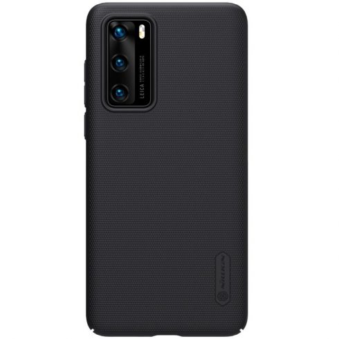 Nillkin Super Frosted Shield - maska ​​za Huawei P40 (crna)