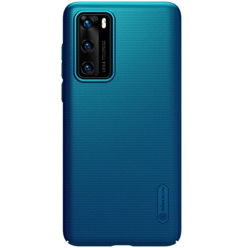 Nillkin Super Frosted Shield - maska ​​za Huawei P40 (paun plava)