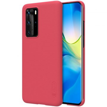   Nillkin Super Frosted Shield - Futrola za Huawei P40 Pro (jarko crvena)