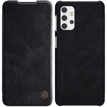   Nillkin Qin Leather Case - Maska za Samsung Galaxy A32 5G (crna)