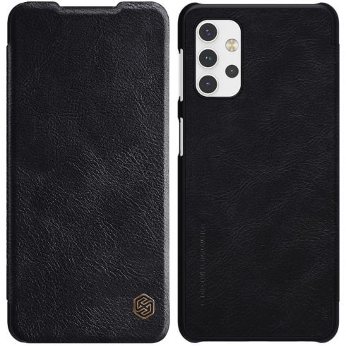 Nillkin Qin Leather Case - Maska za Samsung Galaxy A32 5G (crna)