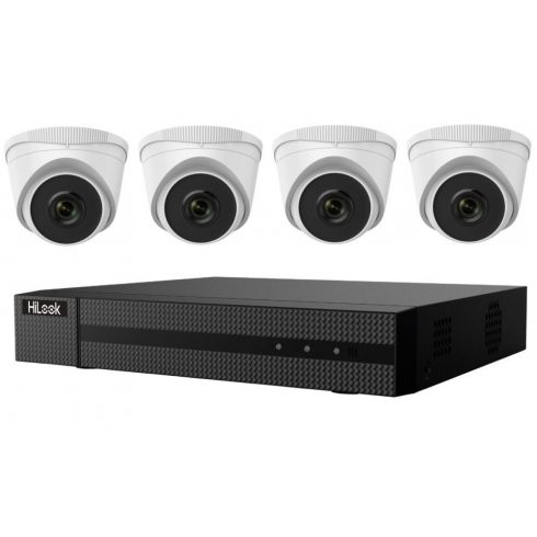 HiLook Powered by HIKVISION/ Mrežni KIT IK-4142TH-MH/P(C)/ 2Mpx/ 4x kamera IPC-T221H 2.8mm/ 1x NVR-104MH-D/4P/ 1TB HDD