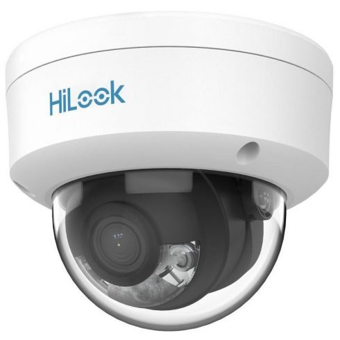 HiLook IP kamera IPC-D149H(D)/ Dome/ rozlišení 4Mpix/ objektiv 2.8mm/ ColorVu/ krytí IP67/ IK08/ LED30m