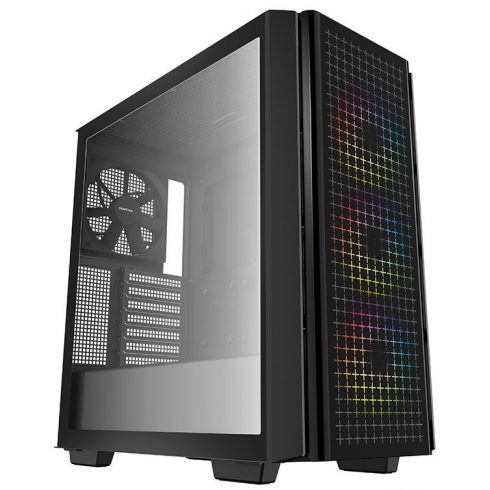 DEEPCOOL kućište CG540 / ATX / 3x120mm ventilator / 140mm ARGB ventilator / 2x USB 3.0 / kaljeno staklo