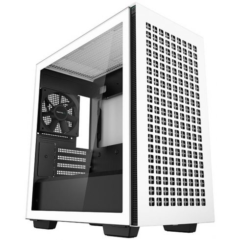 DEEPCOOL kućište CH370 / MidT / MiniITX / 120mm ventilator / 2xUSB 3.0 / bijelo