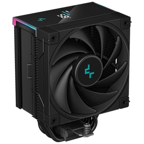 DEEPCOOL hladnjak AK500S Digital / uži / 120mm ventilator / 5x heatpipe / PWM / za Intel i AMD / crni