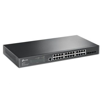   TP-Link TL-SG3428 - JetStream 24-Port Gigabit L2+ Managed Switch/ 4x Gigabit SFP Sloty