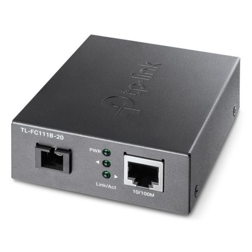 TP-Link TL-FC111B-20 WDM Media Konvertor 1x 10/100 Mbps RJ45/ 1x 100 Mbps SC/ Eth/Optika (single-mode)