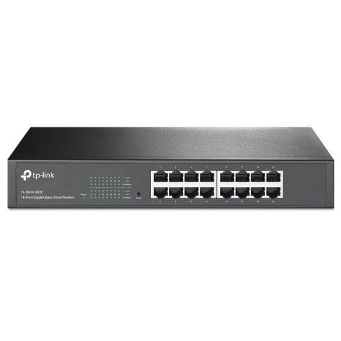 TP-Link TL-SG1016DE/ jednostavan pametni prekidač 16x 10/100/1000Mbps/ IGMP, QoS, VLAN/ desktop