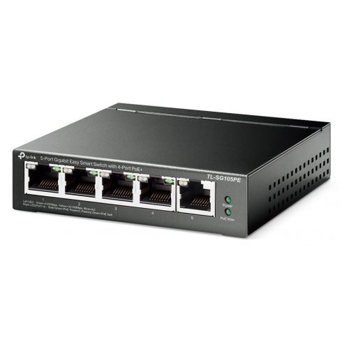 TP-Link TL-SG105PE/ 5 portový PoE switch / 4x PoE+