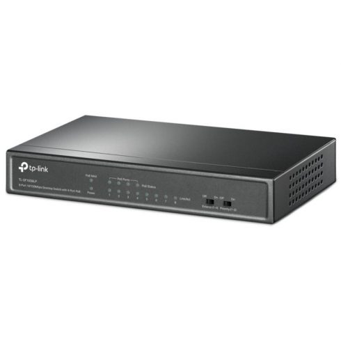 TP-Link TL-SF1008LP/ 8 portový PoE switch / 4x PoE