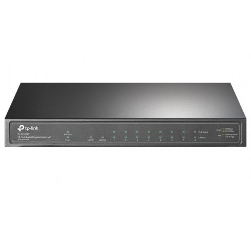 TP-Link TL-SG1210P - 10-portni PoE+ prekidač s 8 gigabitnih POE+ portova i 1 gigabitni port + 1 SFP port