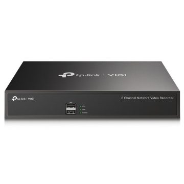   TP-Link VIGI NVR1008H - VIGI 8-kanalni mrežni video snimač, daljinski pristup, ONVIF, dvosmjerni audio, do 10TB HDD