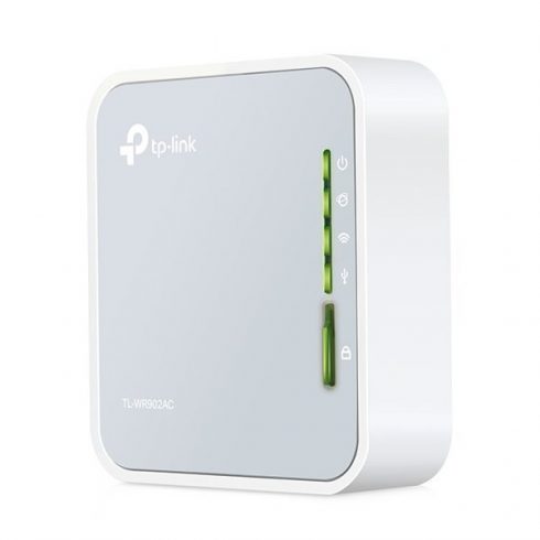 TP-Link TL-WR902AC AC750 mini džepni Wi-Fi usmjerivač, 802.11ac/a/b/g/n, 3G/4G, 1x 10/100 WAN/LAN, 1x USB2.0