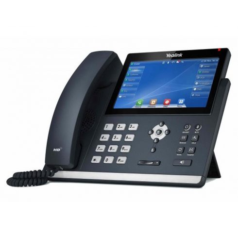 Yealink SIP-T48U IP telefon, CZ/SK ekran osjetljiv na dodir, PoE, 16 SIP računa, Opus HD kodek, 29 programa. tipke, 2x USB