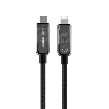   WEKOME WDC-181 Vanguard Series - USB-C na Lightning Super Fast Charging PD 20W priključni kabel 1,2 m (crni)