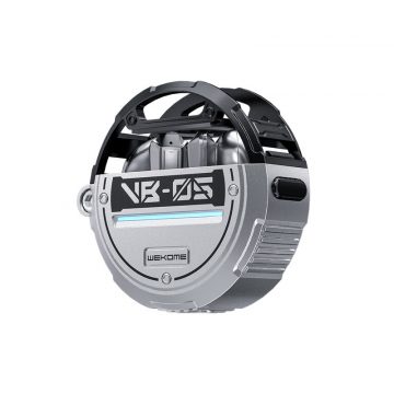   WEKOME VB05 Vanguard serija - Bluetooth V5.3 TWS bežične slušalice s kućištem za punjenje (sive)