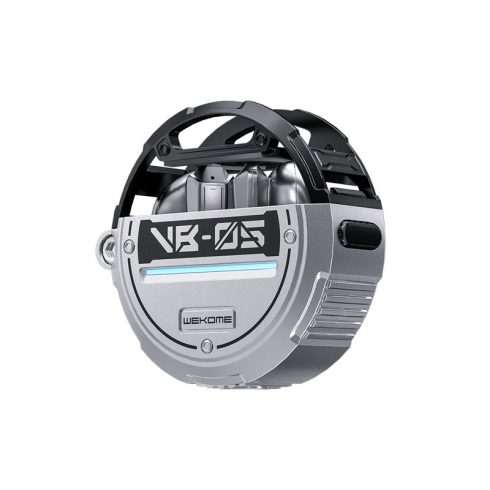 WEKOME VB05 Vanguard serija - Bluetooth V5.3 TWS bežične slušalice s kućištem za punjenje (sive)