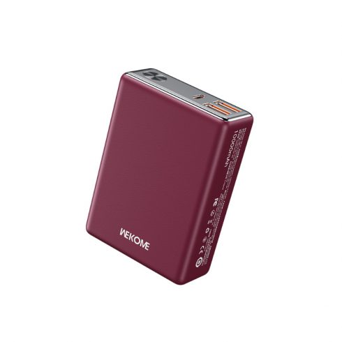 WEKOME WP-27 Tint Series - Power bank 10000 mAh Super brzo punjenje USB-C PD 20W + 2x USB-A QC3.0 22.5W (crveno)