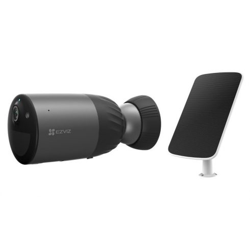 EZVIZ set kamera BC1C 4MP/ Bullet/ Wi-Fi/ 4Mpix/ IP66 zaštita/ leća 2.8mm/ H.265/ IR osvjetljenje do 10m + solarni panel