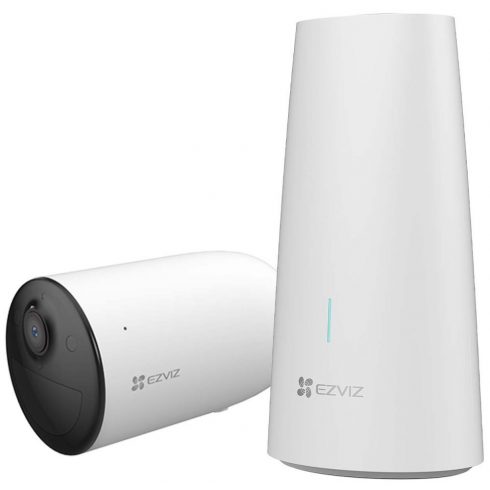 EZVIZ Kit HB3/ baza + 1x IP kamera/ bullet/ Wi-Fi/ 3Mpix/ zaštita IP65/ leća 2.8mm/ H.265/ IR osvjetljenje do 15m/ bijelo