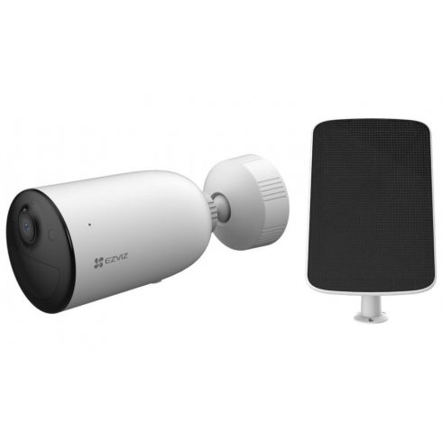 EZVIZ set IP kamera CB3/ bullet/ Wi-Fi/ 2Mpix/ zaštita IP65/ leća 2.8 mm/ H.265/ IR do 15m/ bijela + solar panel D